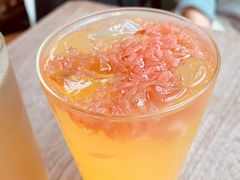 柚子百香果酿-知亘茶食
