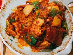 泡菜炒五花肉-쌍화점 霜花店·朝鲜族料理(徐家汇店)