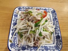 雪菜芦苇根肉丝-品鲜村农家菜·阳澄湖大闸蟹(总店)