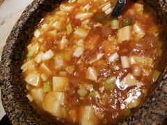 石锅鸡汤豆腐-绿茶餐厅(西单老佛爷店)