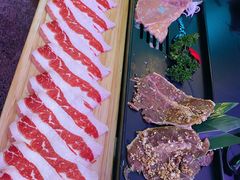 一米长盘牛五花-犟牛家·榴莲烤肉(五棵松店)