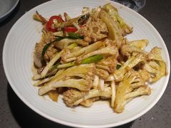 干锅有机花菜-老头儿油爆虾(星光一期店)