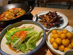 白灼罗马生菜-薇酌饮·陕西菜(南门外店)