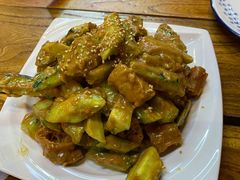 凉拌黄瓜-杨记玉喜龙虾肥蛤(文东店)
