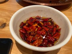 现炸辣椒油-额尔敦传统涮火锅·烧烤(鑫源山庄店)