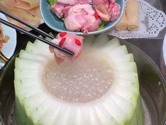 -得意咚瓜·顺德鱼生·冬瓜盅火锅
