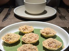 蒲烧鳗鱼鹅肝蓉-九月里.自由花园餐厅