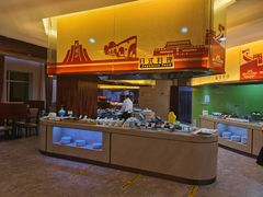 自助取餐区-北京万寿宾馆-阳光西餐厅