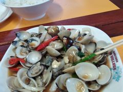-班赞海鲜市场胖阿姨加工点