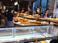 面包甜点陈列柜-麦田工坊(月湖店)