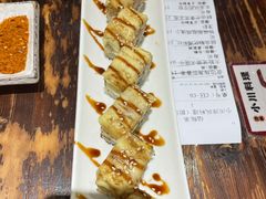 鲜切芒果芝士卷寿司-小川洋风料理(街道口店)