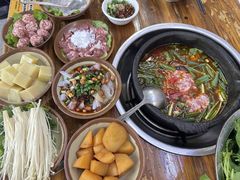 酸汤汤底-笔记安顺夺夺粉火锅