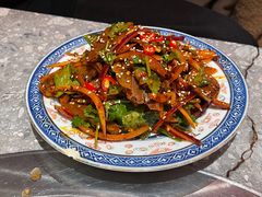 干辣拌牛肉-二胖家铁锅炖大鹅(双井店)