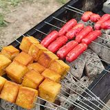 户外烤肉不要太幸福吧