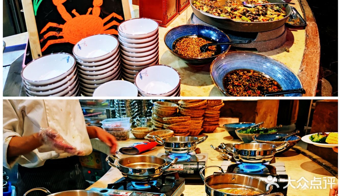 近300个餐位，结账都需要排队的热带丛林主题自助餐