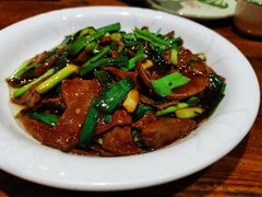 大蒜猪肝-海宁煲农家菜(惠南镇店)