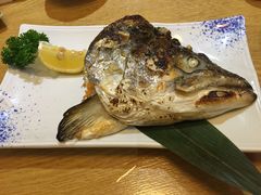 烤三文鱼头-水之惠鲜鱼料理(王府大街店)