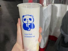 红豆双皮奶-茶百道(太原茂业天地店)