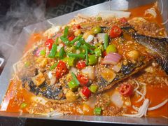 蒜味烤鱼-鸣记脆皮烤鱼·海鲜烤鱼(亿合城店)
