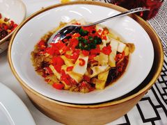 花石香干蒸油渣-新李记 · 口味菜馆(南郊公园店)