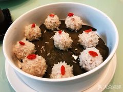 珍珠糯米干贝鱼球-许仙楼餐厅