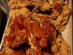 蒜香酱油无骨炸鸡-包装马车·韩国料理·포장마차