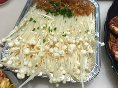 烤黄油金针菇-韩宫宴烤肉·料理(宝山万达店)