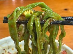 油泼拉条子（白面）-手擀菠菜面(西康路店)