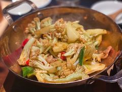 香锅花菜-绿茶餐厅(朝阳大悦城店)