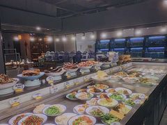 自助取餐区-东沙小镇主题餐厅(下沙店)
