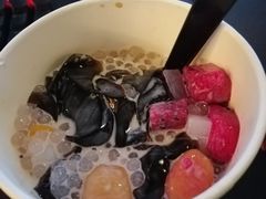 鲜芋烧西米露-芒青柠·鲜果甜品茶(双中店)