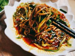 韭菜腰丝-洪霞餐馆