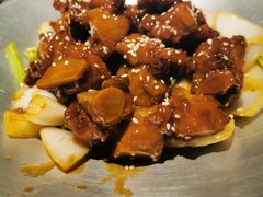 蒜香蜜汁排骨-绿茶餐厅(哈尔滨凯德店)