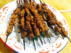 羊肉串-老钟家烤羊排·敦伊阁清真餐厅胡羊焖饼