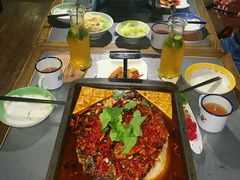 -探鱼·鲜青椒爽麻烤鱼(中天广场店)