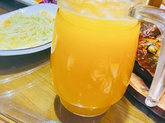 鲜榨黄桃汁-东北大院·东北菜(三台子店)