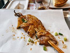 烤鲜鱿鱼-木屋烧烤(西城天桥店)