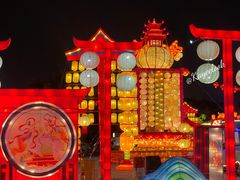 -欢乐海岸椰林沙滩-2025湾区超级灯会