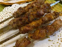 烤羊肉串-新疆红柳花餐厅(新洲店)