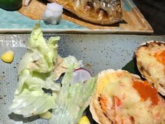 芝士蟹肉焗扇贝-炙柒Sekinana·精致料理 烧鸟·铁板烧(海上世界店)