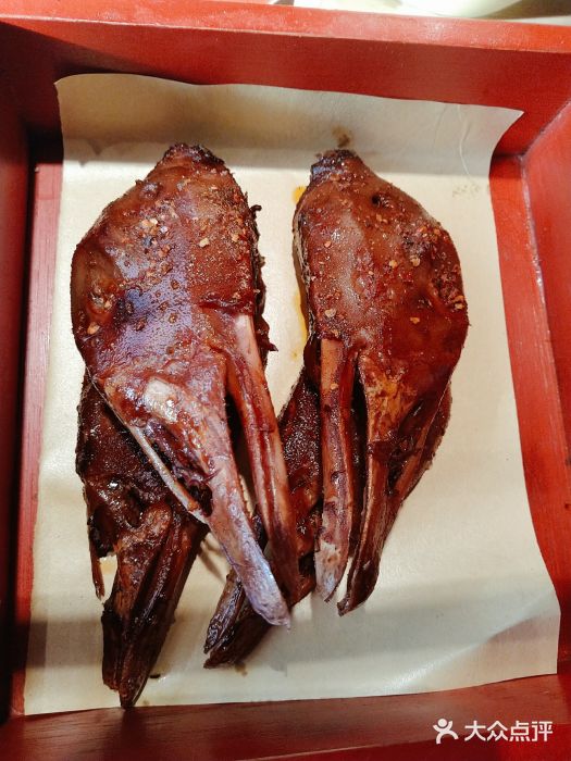 小树林儿深井烤鹅头总店鹅头图片