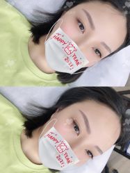 -西施无菌半永久纹绣眉眼影唇轻增发纹发际线