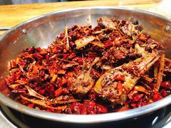 主打的干锅鸭头-安诚居干锅鸭头(八角店)