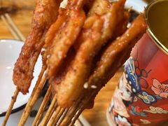 手把鸡肉串-小小河边鱼(天润城店)