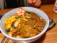 秘制牛筋饭-隐月· 㐂和食屋(芝罘万达公馆店)