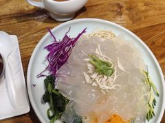 五彩鸡丝大拉皮-天和晟新京菜.水煮鱼.湘土菜(国展店)