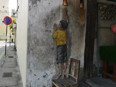 -槟城街头艺术街区