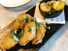 香烤鸡翅配烤薯仔-玛尚诺意式餐厅(官舍店)