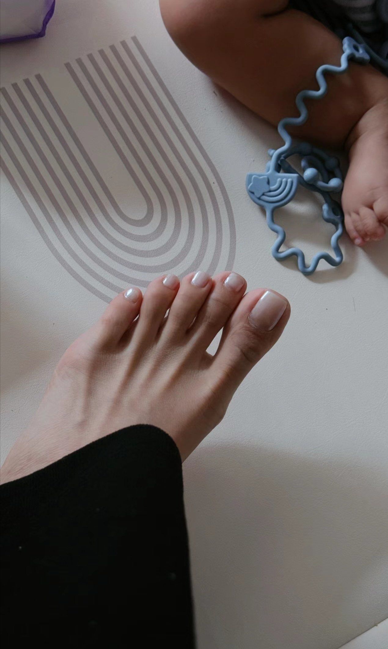 男朋友说这是我做过最好看的脚趾甲!