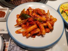鱼饼炒年糕-韩香福烤肉庄园(文化西路店)